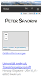 Mobile Screenshot of petersandrini.net